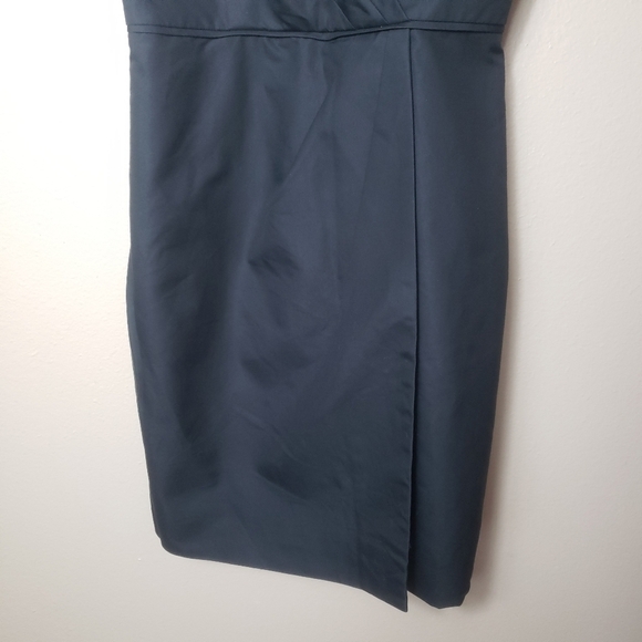 J.Crew Womens Black Mollie Cotton Cady Sleeveless Dress-Size 8 - Picture 3 of 8